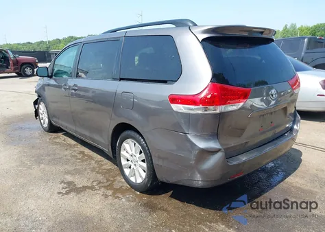 2014 Toyota Sienna Le из США, поврежденный, VIN 5TDJK3DC2ES073654